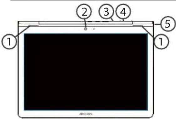 ARCHOS Oxygen 101s - Opis urzadzenia - 1