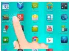 ARCHOS Oxygen 101s - O ecra inicial alargo: - 1