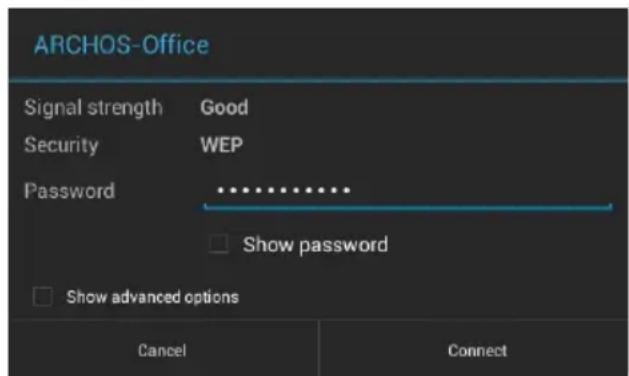 ARCHOS Oxygen 101s - Conexión WiFi - 10