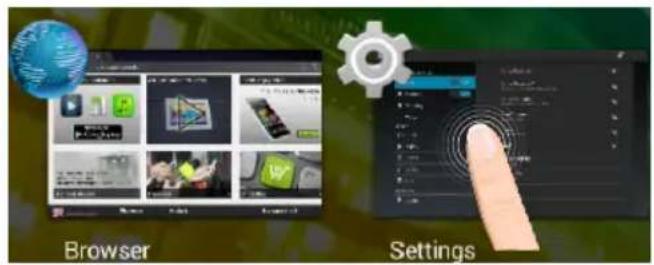 ARCHOS Oxygen 101s - Les réglages rapides - 6