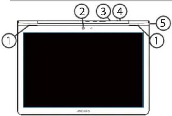 ARCHOS Oxygen 101s - Description de l'appareil - 1