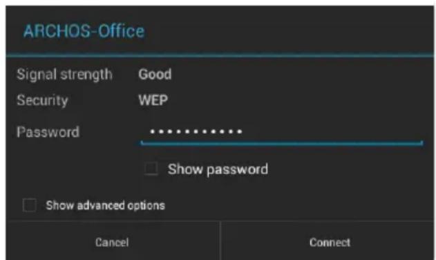 ARCHOS Oxygen 101s - Повкуни К сети Wi-Fi - 10