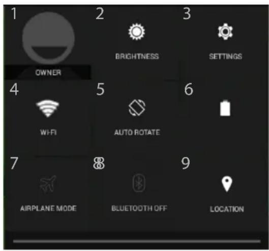 ARCHOS Oxygen 101s - Az Android™ kezelőfelülete - 1