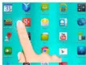 ARCHOS Oxygen 101s - Der erweiterte Startbildschirm: - 1