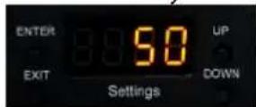 Laserworld CS4000RGB FX - Microphone Sensitivity Settings - 2