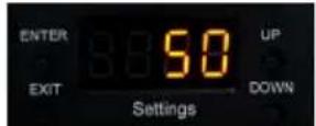 Laserworld CS4000RGB FX - Einstellung der Sensitivität des internen Mikrofons - 2