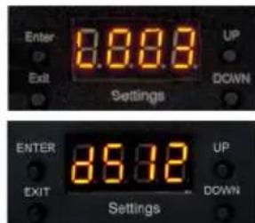 Laserworld CS4000RGB FX - Grating Effects Settings in ILDA mode - DMX grating control on ILDA - 3