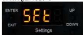 Laserworld CS4000RGB FX - SETTINGS - 1