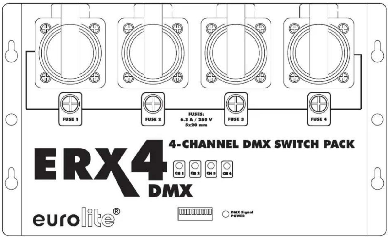 Eurolite ERX4 - Aperçu de l'appareil - 1