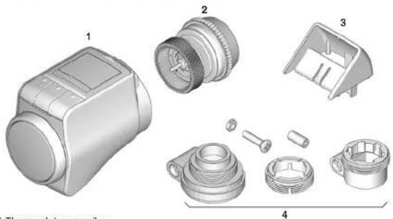 HONEYWELL Home Comfort+ HR30 - Contenu de la livraison - 1