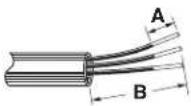 WHIRLPOOL WEC310S0LW - Style 2: Direct wire strain relief - 6