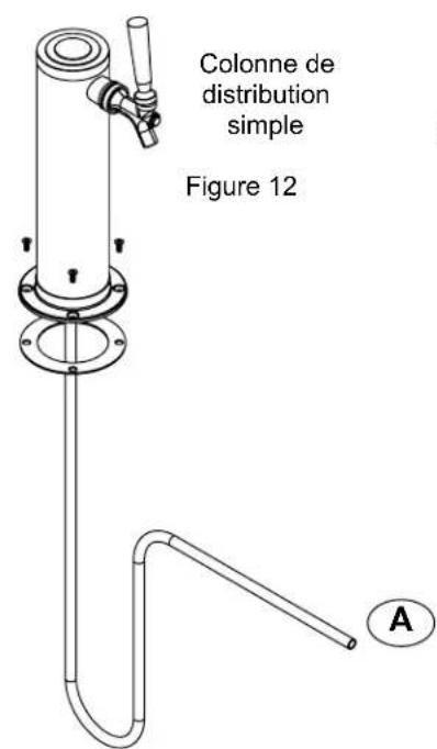 DCS RF24TL2 - Ensemble de colonne de distribution simple - 1