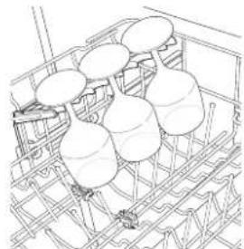 LG LDPH7972D - Loading the Cup Rack - 1