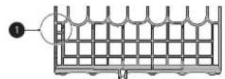 LG LDPH7972D - Removing and Replacing Cup Rack - 2