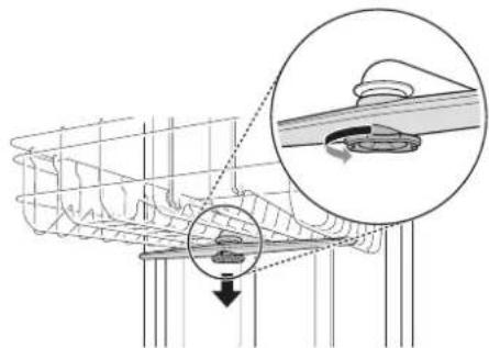 LG LDPH7972D - Cleaning the Upper Spray Arm - 1
