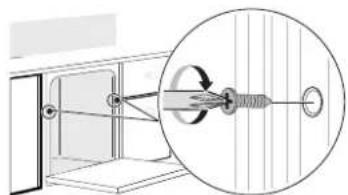 LG LDPH7972D - Securing Dishwasher to Cabinet Frame - 2