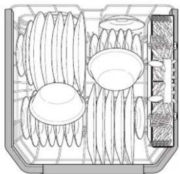 LG LDPH7972D - Loading 10 Place Settings - 1