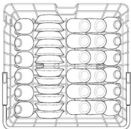 LG LDFN4542B - Loading 12 Place Settings - 1