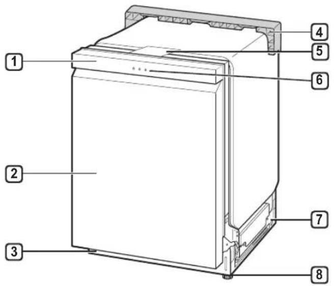 LG LDFN4542B - Exterior Parts - 1