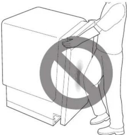 LG LDFN4542B - CAUTION - 2