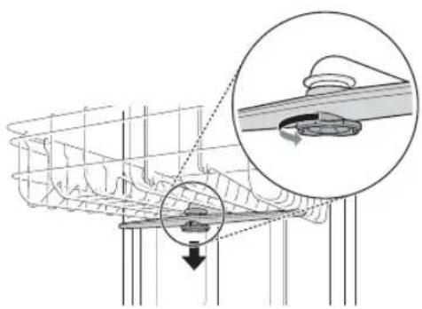 LG LDFN4542B - Cleaning the Upper Spray Arm - 1