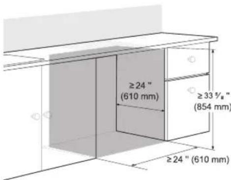 LG LDFN4542B - Preparing Cabinet Opening - 2