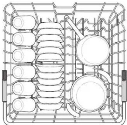 LG LDFN4542D - Plegado de las puntas separadoras superiores - 2