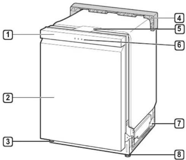 LG LDFN4542D - Exterior Parts - 1