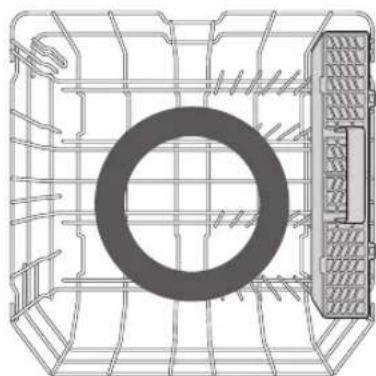 LG LDFN4542D - Rabattre le râtelier inférieur - 4