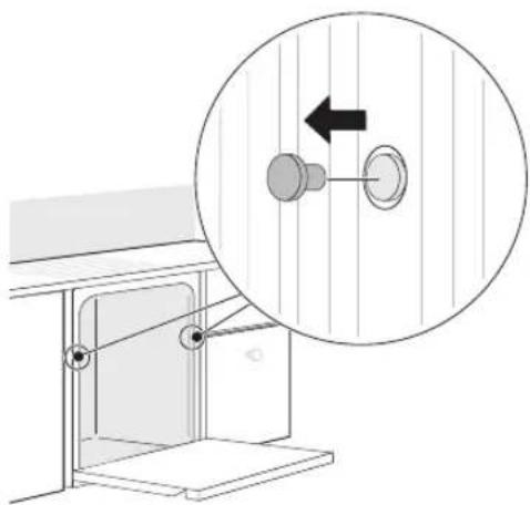 LG LDFN4542D - Securing Dishwasher to Cabinet Frame - 1