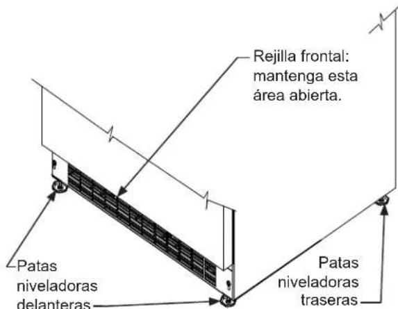 LYNX LN24DWR - Espacios libres alrededor del gabinete - 1