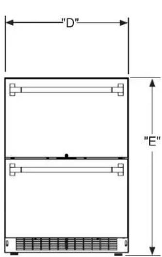 LYNX LN24DWR - DIMENSIONES DEL PRODUCTO - 2