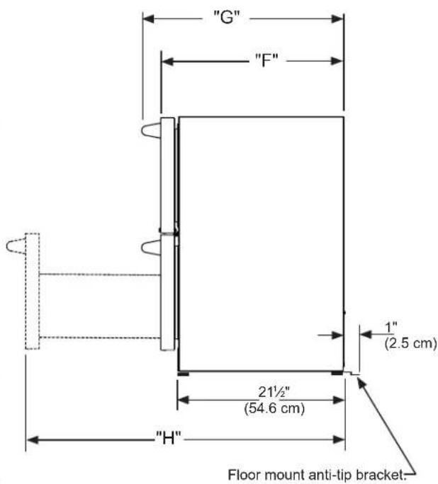 LYNX LN24DWR - PRODUCT DIMENSIONS - 3