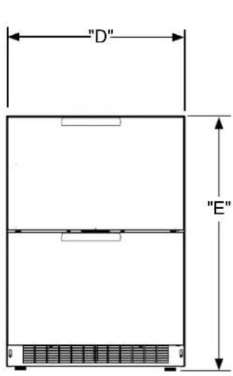 DCS RF24DE4 - The following suggestions will minimize the cost of operating your refrigeration appliance. - 3