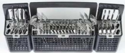 GE CDT875P4NW2 - Deep Clean Silverware Jets (on some models) - 1