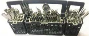GE CDT875P4NW2 - Chorros de Agua para la Limpieza Profunda de Utensilios de Plata (en algunos modelos) - 6