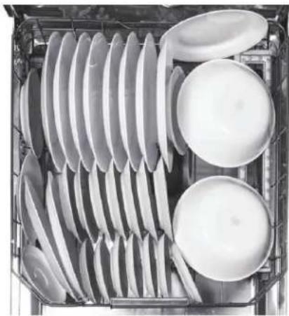 GE CDT875P4NW2 - couverts - Panier inférieur - 2