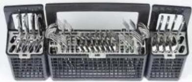 GE CDT875P4NW2 - Jets de lavage en profondeur pour argenterie (certains modèles) - 2