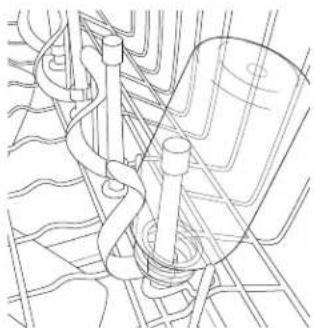 GE CDT875P4NW2 - Panier supérieur - 4