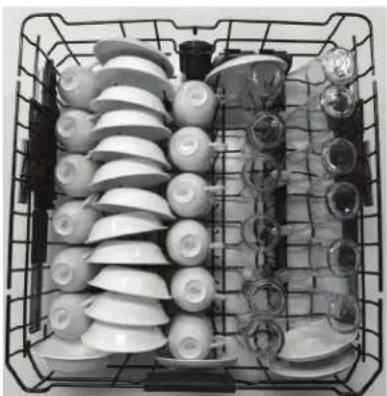 GE CDT875P4NW2 - Place Settings - Upper Rack - 4