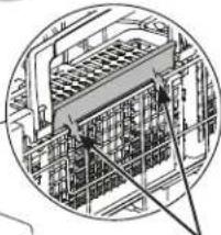 GE CDT875P4NW2 - Chorros de Agua para la Limpieza Profunda de Utensilios de Plata (en algunos modelos) - 2