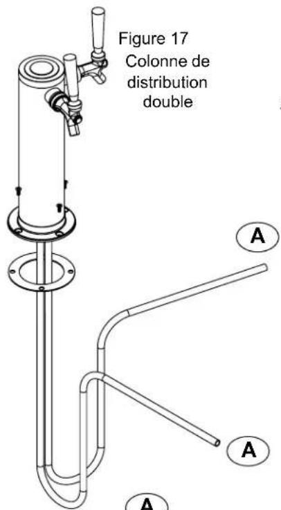 DCS RF24TR2 - Ensemble de colonne de distribution double - 1