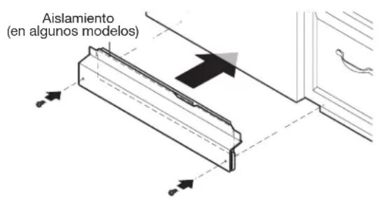 JENN-AIR JDPSG244LS - Vuelva a instalar los paneles de acceso y los elementos de sujeción - 1