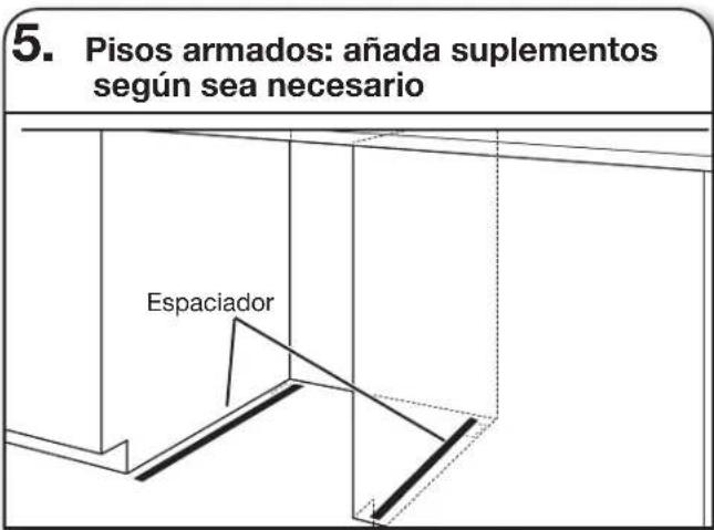 JENN-AIR JDPSG244LS - Supplementos para barrera contra la humedad/madera - 2