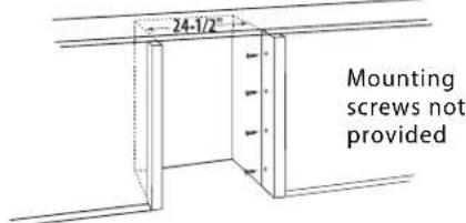 DCS RF24LE4 - SIDE TRIM INSTALLATION: - 4