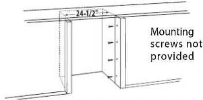 DCS RF24LE4 - SIDE TRIM INSTALLATION: - 8