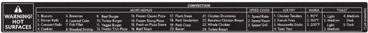 VIKING VMODC5240SS - Part Names - 2