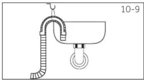 HAIER HW150BP14986ES8 - Tuyau de vidange à l'évier - 1