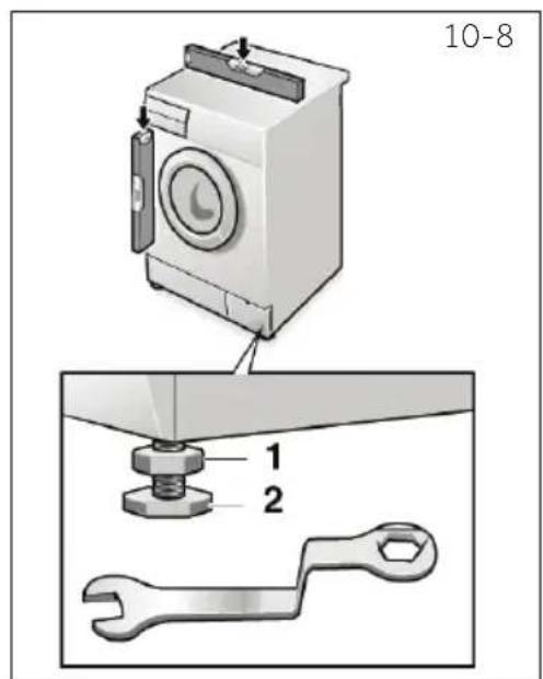 HAIER HW150BP14986ES8 - Aligning the appliance - 1