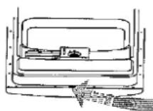 Avanti DWT18V3S - Limpiar la puerta - 1